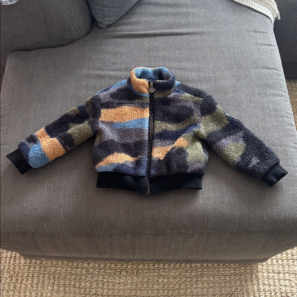 Appaman 2T camo Sherpa coat